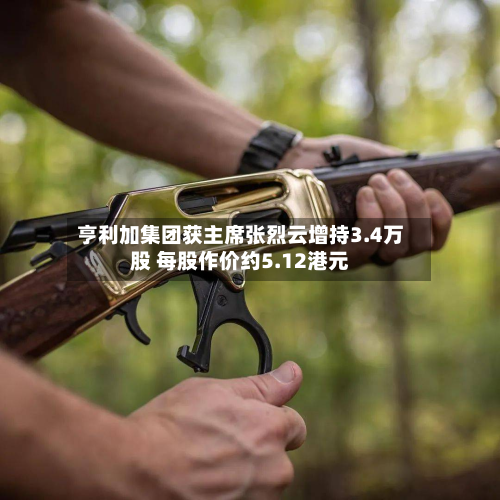 亨利加集团获主席张烈云增持3.4万股 每股作价约5.12港元-第2张图片