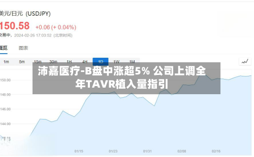 沛嘉医疗-B盘中涨超5% 公司上调全年TAVR植入量指引-第2张图片