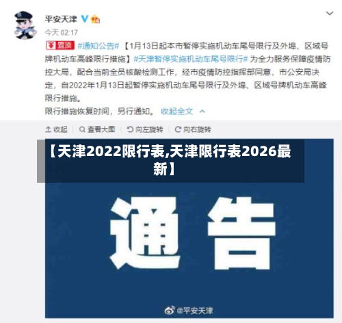 【天津2022限行表,天津限行表2026最新】-第2张图片