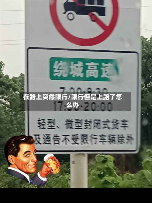 在路上突然限行/限行但是上路了怎么办-第3张图片