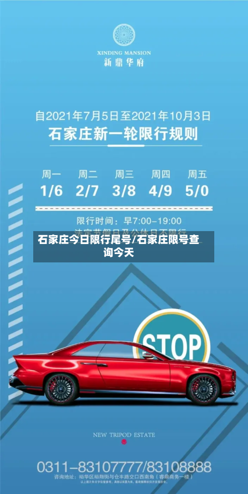石家庄今日限行尾号/石家庄限号查询今天-第2张图片