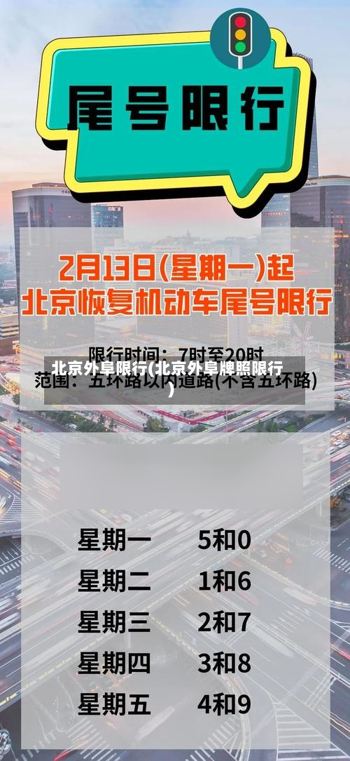 北京外阜限行(北京外阜牌照限行)-第2张图片