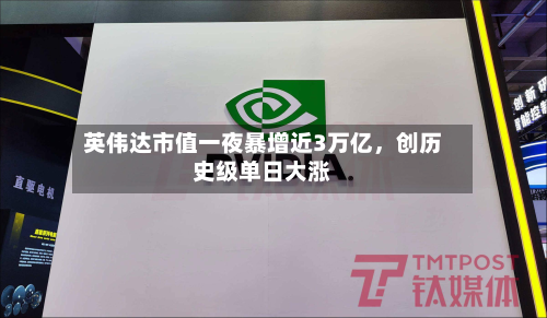 英伟达市值一夜暴增近3万亿,创历史级单日大涨-第2张图片