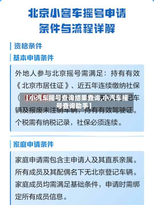 【小汽车摇号查询结果查询,小汽车摇号查询助手】-第2张图片
