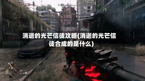 消逝的光芒信徒攻略(消逝的光芒信徒合成的是什么)-第3张图片