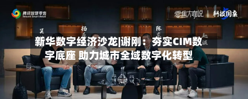 新华数字经济沙龙|谢刚：夯实CIM数字底座 助力城市全域数字化转型