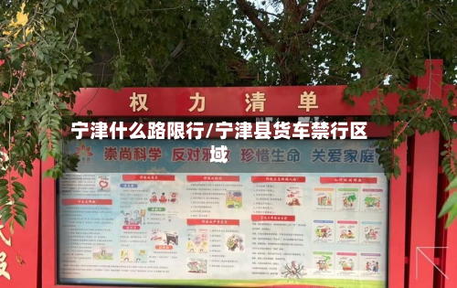 宁津什么路限行/宁津县货车禁行区域-第2张图片