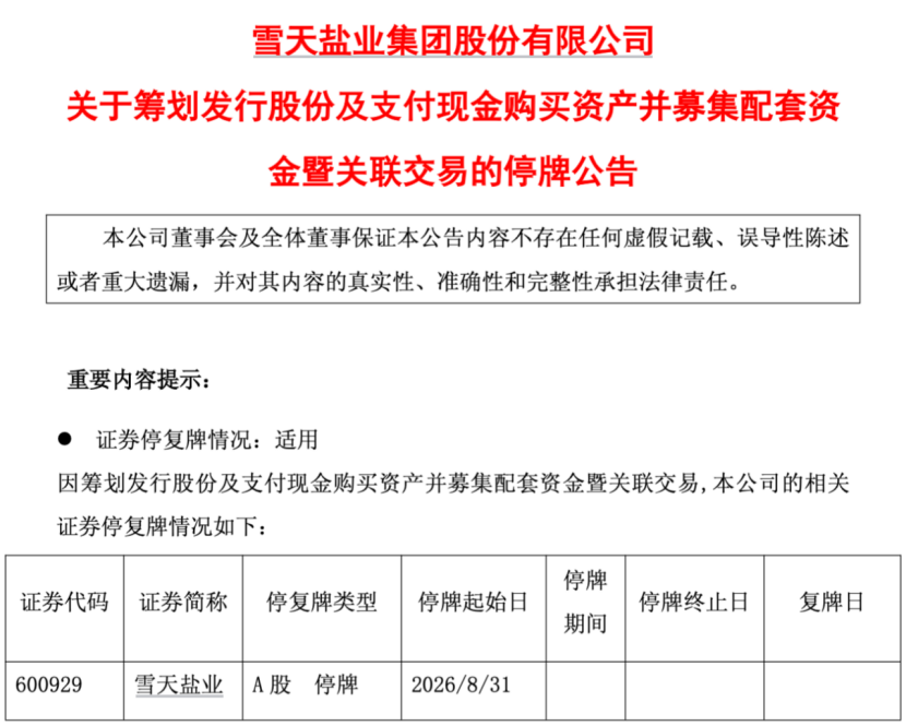 重大资产重组!半导体龙头,突发公告!下周一停牌